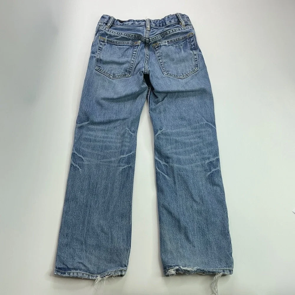 Gap Blue Jeans Kids 10 Regular 1969 Original Straight Leg Adjustable Waist
